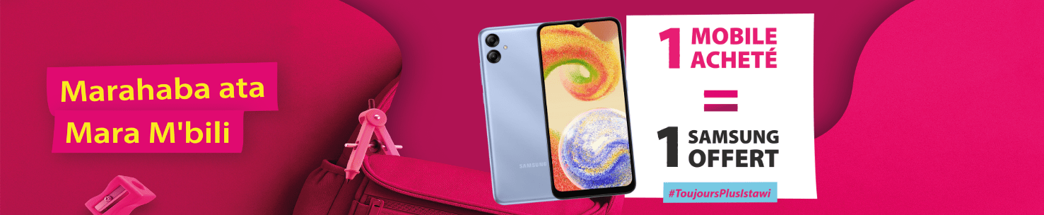 1 mobile acheté=1samsung offert
