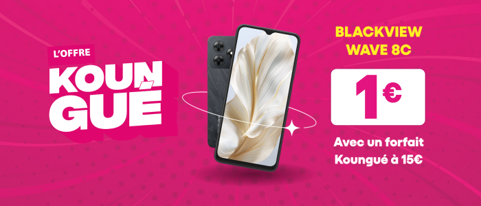 BLACKVIEW WAVE 8C (page forfait)